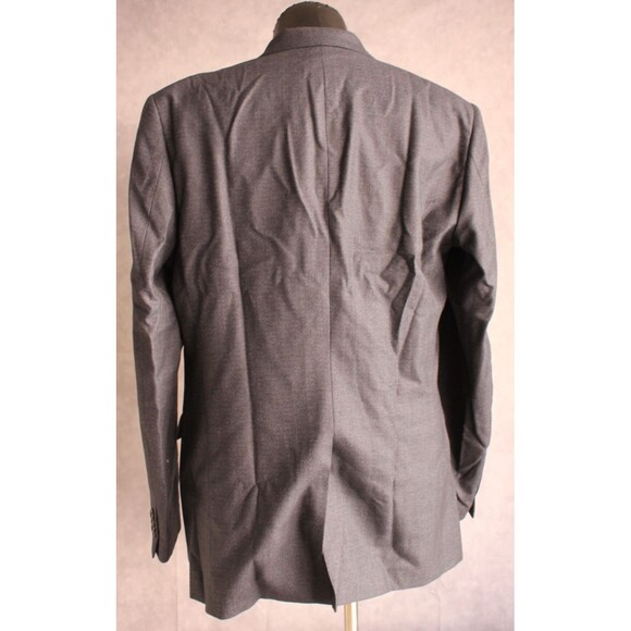 Theory $600 Men's Blazer Sport Coat Size 44L Flannel Wool Blue - Picture 6 of 9